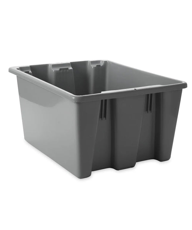 Khay Đựng Bát Đĩa Rubbermaid FG172100GRAY Palletote® 49.5 x 39.4 x 25.4 cm Xám