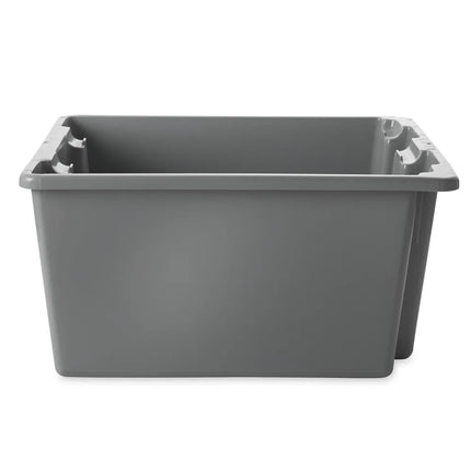 Khay Đựng Bát Đĩa Rubbermaid FG172100GRAY Palletote® 49.5 x 39.4 x 25.4 cm Xám
