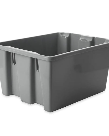Khay Đựng Bát Đĩa Rubbermaid FG172100GRAY Palletote® 49.5 x 39.4 x 25.4 cm Xám