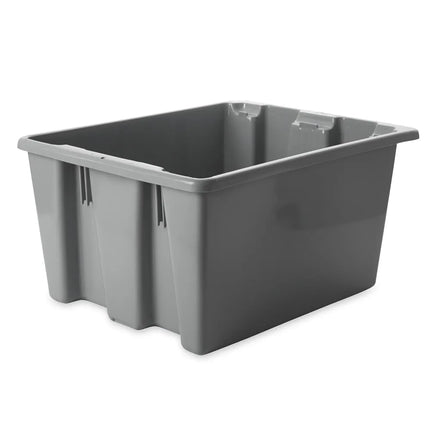 Khay Đựng Bát Đĩa Rubbermaid FG172100GRAY Palletote® 49.5 x 39.4 x 25.4 cm Xám