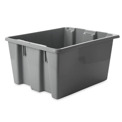 Khay Đựng Bát Đĩa Rubbermaid FG173100GRAY Palletote® 59.7 x 49.5 x 25.4 cm Màu Xám