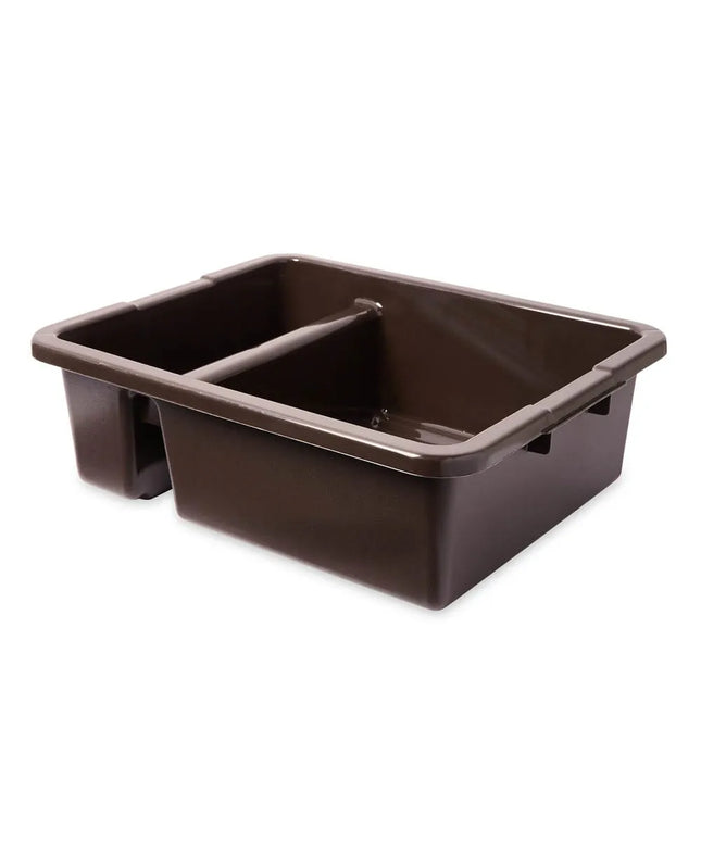 Khay Đựng Bát Đĩa Rubbermaid FG335000BRN 2 Ngăn 54.6 x 43.2 x 17.8 cm Nâu