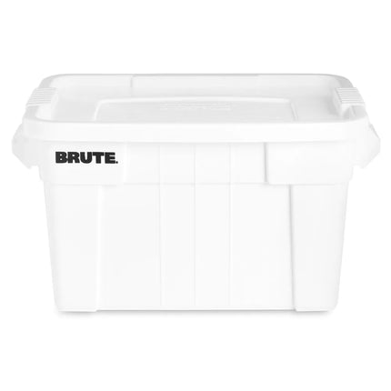 Khay Đựng Bát Đĩa Rubbermaid FG9S3100 BRUTE® Có Nắp 70.9 x 44.2 x 38.1 cm Trắng