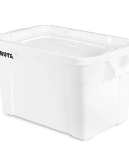Khay Đựng Bát Đĩa Rubbermaid FG9S3100 BRUTE® Có Nắp 70.9 x 44.2 x 38.1 cm Trắng