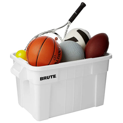 Khay Đựng Bát Đĩa Rubbermaid FG9S3100 BRUTE® Có Nắp 70.9 x 44.2 x 38.1 cm Trắng