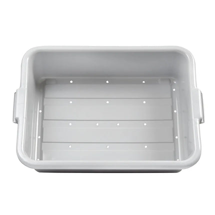 Khay Đựng Bát Đĩa Vollrath 1502-31 50.8 x 38.1 x 14.6 cm Đục Lỗ Màu Xám