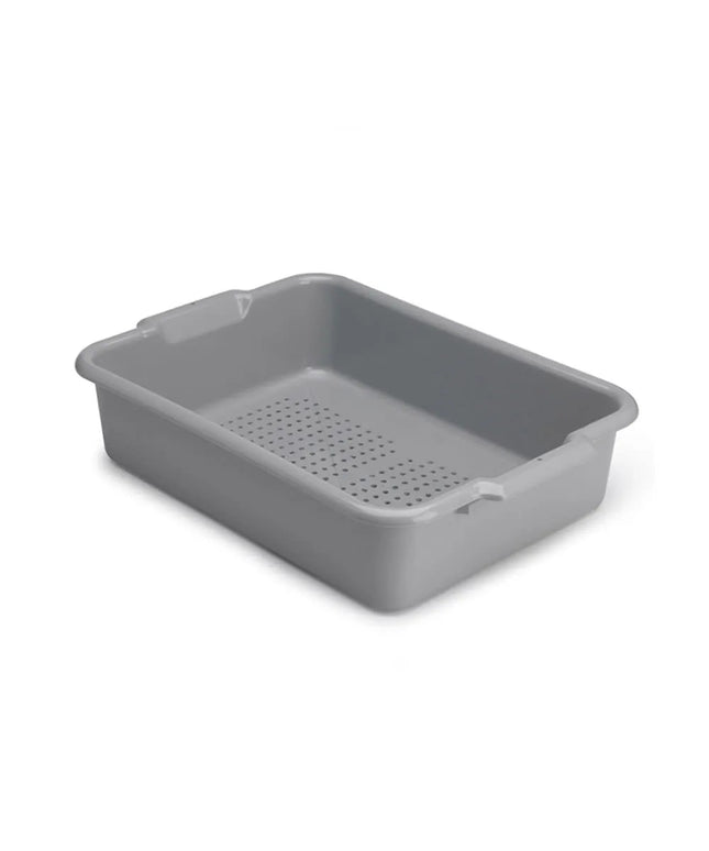 Khay Đựng Bát Đĩa Vollrath 52617 50.8 x 38.1 x 12.7 cm Lỗ Thoát Nước Xám