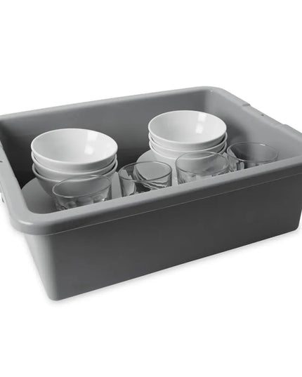 Khay Đựng Chén Dĩa Rubbermaid FG335100GRAY 54.6 x 43.2 x 17.8 cm Màu Xám