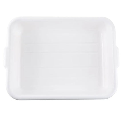 Khay Đựng Chén Dĩa Tablecraft 1529W 54.6 x 40 x 12.7 cm Màu Trắng