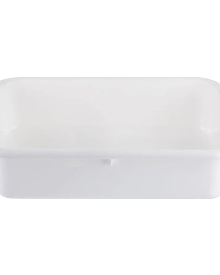 Khay Đựng Chén Dĩa Tablecraft 1529W 54.6 x 40 x 12.7 cm Màu Trắng