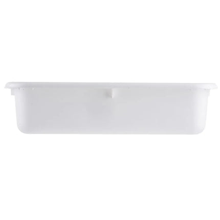 Khay Đựng Chén Dĩa Tablecraft 1529W 54.6 x 40 x 12.7 cm Màu Trắng