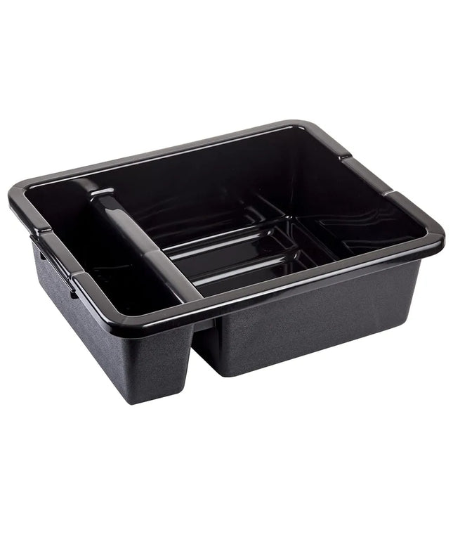 Khay Đựng Chén Dĩa Tablecraft 1547B 2 Ngăn 54.6 x 43.2 x 17.8 cm Màu Đen