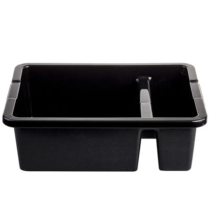 Khay Đựng Chén Dĩa Tablecraft 1547B 2 Ngăn 54.6 x 43.2 x 17.8 cm Màu Đen