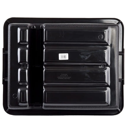 Khay Đựng Chén Dĩa Tablecraft 1547B 2 Ngăn 54.6 x 43.2 x 17.8 cm Màu Đen