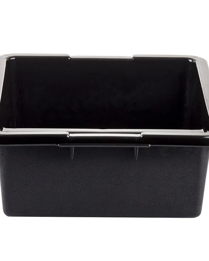 Khay Đựng Chén Dĩa Tablecraft 1547B 2 Ngăn 54.6 x 43.2 x 17.8 cm Màu Đen