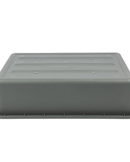 Khay Đựng Chén Dĩa Winco PL-5G 51.4 x 39.4 x 12.7 cm Màu Xám