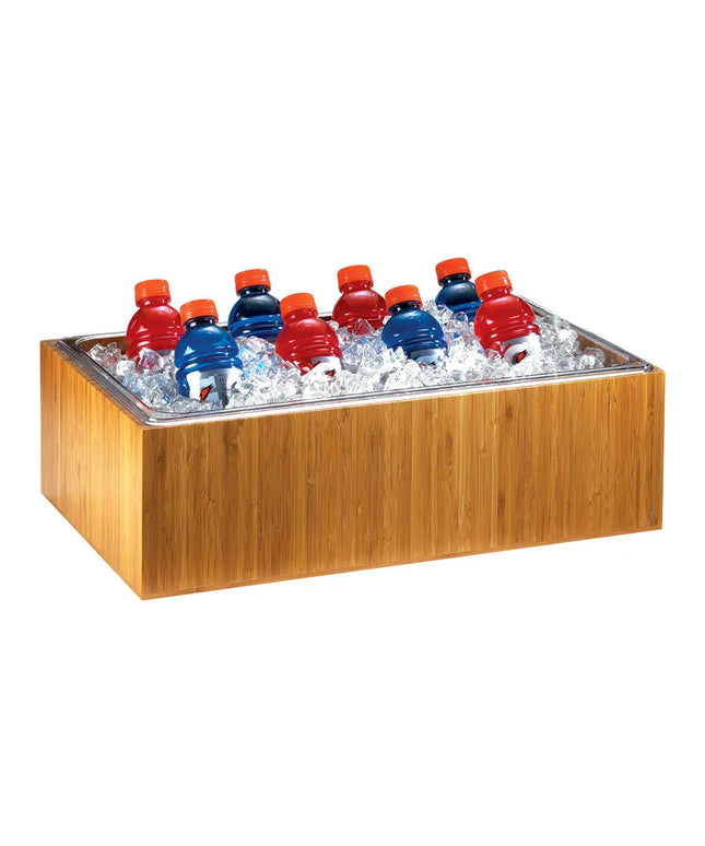 Khay Đựng Đá Chữ Nhật Cal-Mil 475-12-60 - 50.8 cm x 30.5 cm x 16.5 cm, Tre
