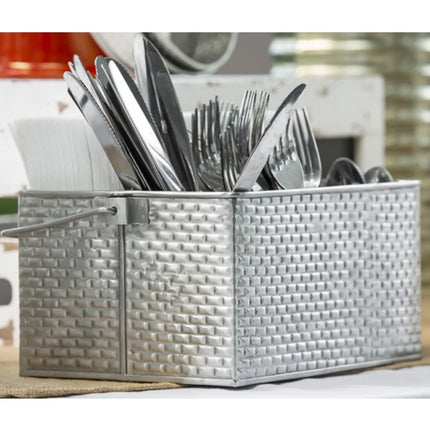 Khay Đựng Dao Muỗng Nĩa Chữ Nhật Tablecraft GPSSCADDY 4 Ngăn, Inox