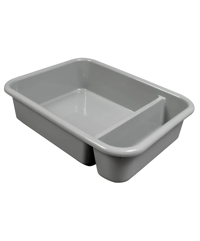 Khay Đựng Đồ Cambro Cambox® 1621CBP180 2 Ngăn 39.6 x 52.1 x 12.2 cm Màu Xám Nhạt
