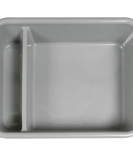 Khay Đựng Đồ Cambro Cambox® 1621CBP180 2 Ngăn 39.6 x 52.1 x 12.2 cm Màu Xám Nhạt