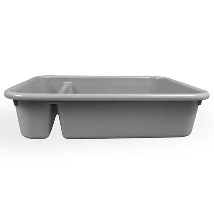 Khay Đựng Đồ Cambro Cambox® 1621CBP180 2 Ngăn 39.6 x 52.1 x 12.2 cm Màu Xám Nhạt