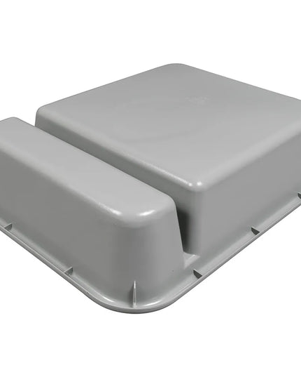 Khay Đựng Đồ Cambro Cambox® 1621CBP180 2 Ngăn 39.6 x 52.1 x 12.2 cm Màu Xám Nhạt