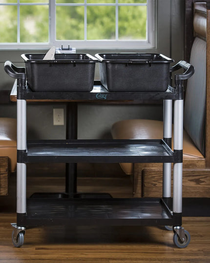 Khay Đựng Đồ Tablecraft 1537E 54.6 x 40 x 17.8 cm Màu Đen