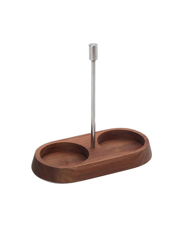 Khay Đựng Gia Vị 2 Ngăn American Metalcraft CADDYW2 - Gỗ Acacia