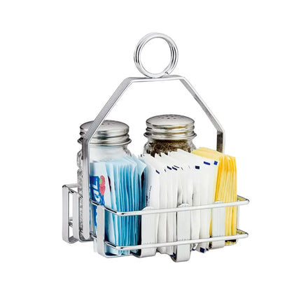 Khay Đựng Gia Vị 2 Ngăn Chữ Nhật Tablecraft 606R - Mạ Chrome