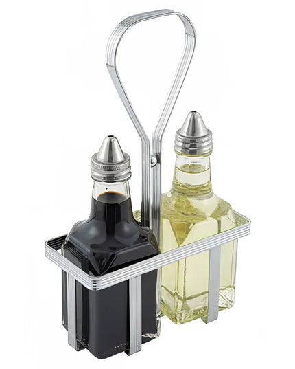 Khay Đựng Gia Vị 2 Ngăn Hình Chữ Nhật Winco WH-5 Dây Thép Mạ Chrome
