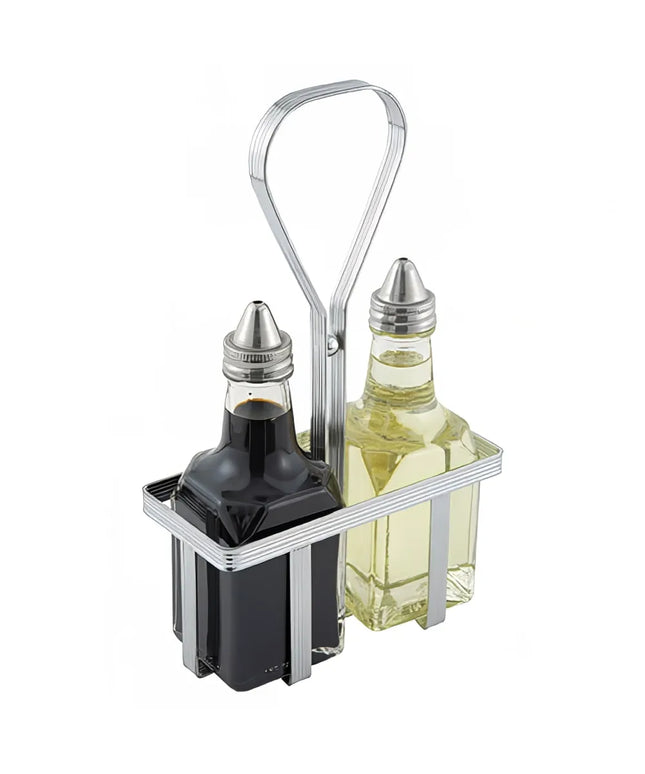 Khay Đựng Gia Vị 2 Ngăn Hình Chữ Nhật Winco WH-5 Dây Thép Mạ Chrome