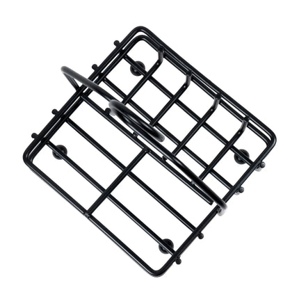 Khay Đựng Gia Vị Chữ Nhật 2 Ngăn Tablecraft 593RBK - Kim Loại, Đen