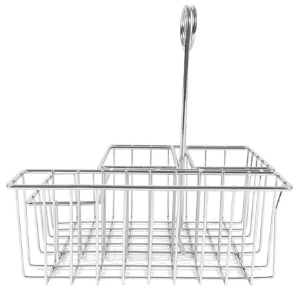 Khay Đựng Gia Vị Chữ Nhật 4 Ngăn GET 4-21696 - Mạ Chrome