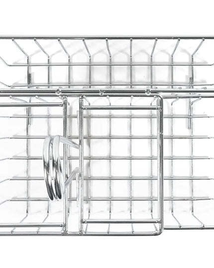 Khay Đựng Gia Vị Chữ Nhật 4 Ngăn GET 4-21696 - Mạ Chrome