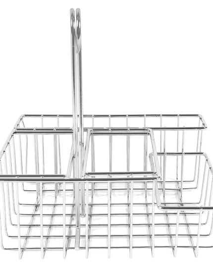 Khay Đựng Gia Vị Chữ Nhật 4 Ngăn GET 4-21696 - Mạ Chrome
