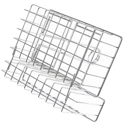 Khay Đựng Gia Vị Chữ Nhật 4 Ngăn GET 4-21696 - Mạ Chrome
