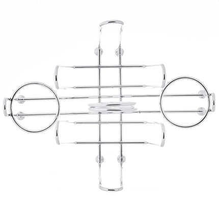Khay Đựng Gia Vị Chữ Nhật 4 Ngăn Tablecraft 591C Dây Thép Mạ Chrome