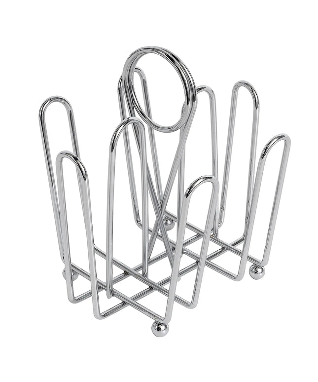 Khay Đựng Gia Vị Chữ Nhật 4 Ngăn Tablecraft 597C Dây Thép Mạ Chrome