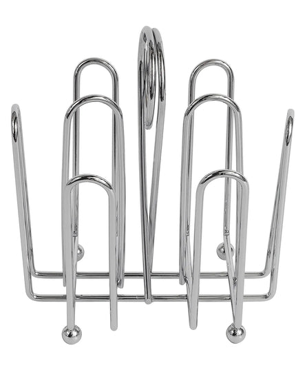 Khay Đựng Gia Vị Chữ Nhật 4 Ngăn Tablecraft 597C Dây Thép Mạ Chrome