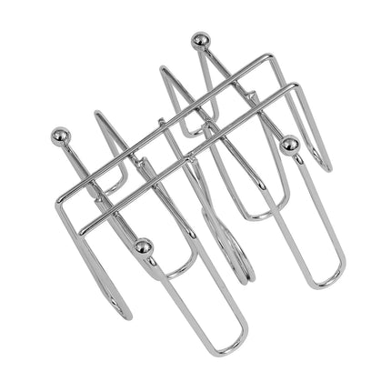 Khay Đựng Gia Vị Chữ Nhật 4 Ngăn Tablecraft 597C Dây Thép Mạ Chrome