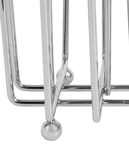 Khay Đựng Gia Vị Chữ Nhật 4 Ngăn Tablecraft 597C Dây Thép Mạ Chrome