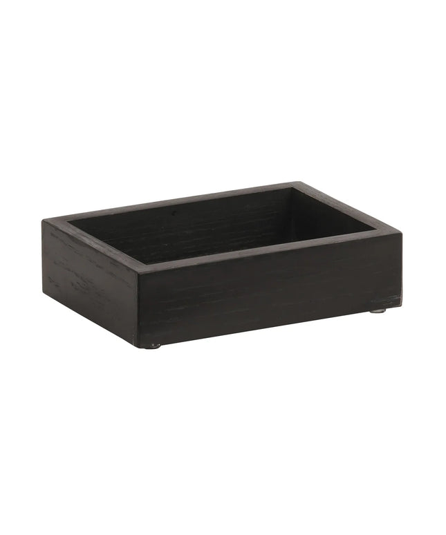 Khay Đựng Gia Vị Chữ Nhật Cal-Mil 3932-87 18.4 x 14 x 16.5 cm Gỗ Đen