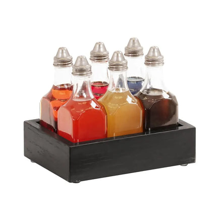 Khay Đựng Gia Vị Chữ Nhật Cal-Mil 3932-87 18.4 x 14 x 16.5 cm Gỗ Đen