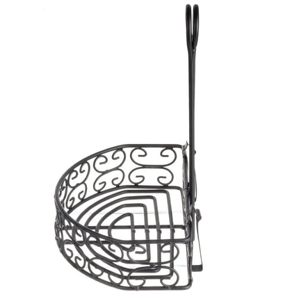 Khay Đựng Gia Vị Nửa Vòng Tablecraft BK259512 Kim Loại Đen