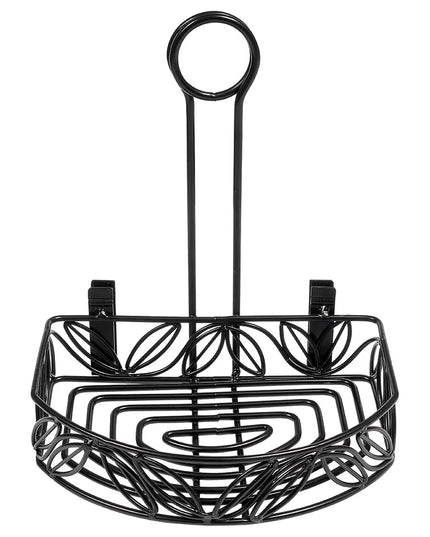 Khay Đựng Gia Vị Nửa Vòng Tròn American Metalcraft CRL86 - Sắt Rèn, Đen