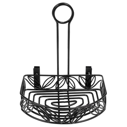 Khay Đựng Gia Vị Nửa Vòng Tròn American Metalcraft CRL86 - Sắt Rèn, Đen