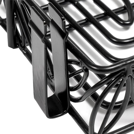 Khay Đựng Gia Vị Nửa Vòng Tròn American Metalcraft CRL86 - Sắt Rèn, Đen