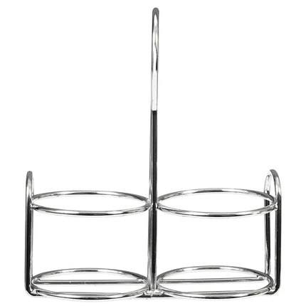 Khay Đựng Gia Vị Oval 2 Ngăn American Metalcraft MCADDY - Inox