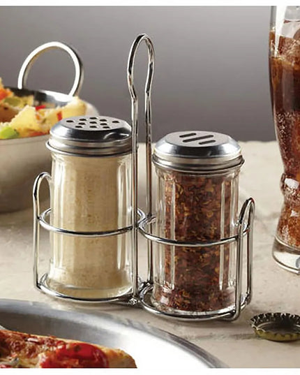 Khay Đựng Gia Vị Oval 2 Ngăn American Metalcraft MCADDY - Inox