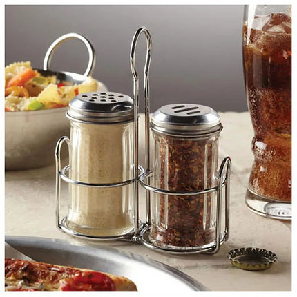 Khay Đựng Gia Vị Oval 2 Ngăn American Metalcraft MCADDY - Inox